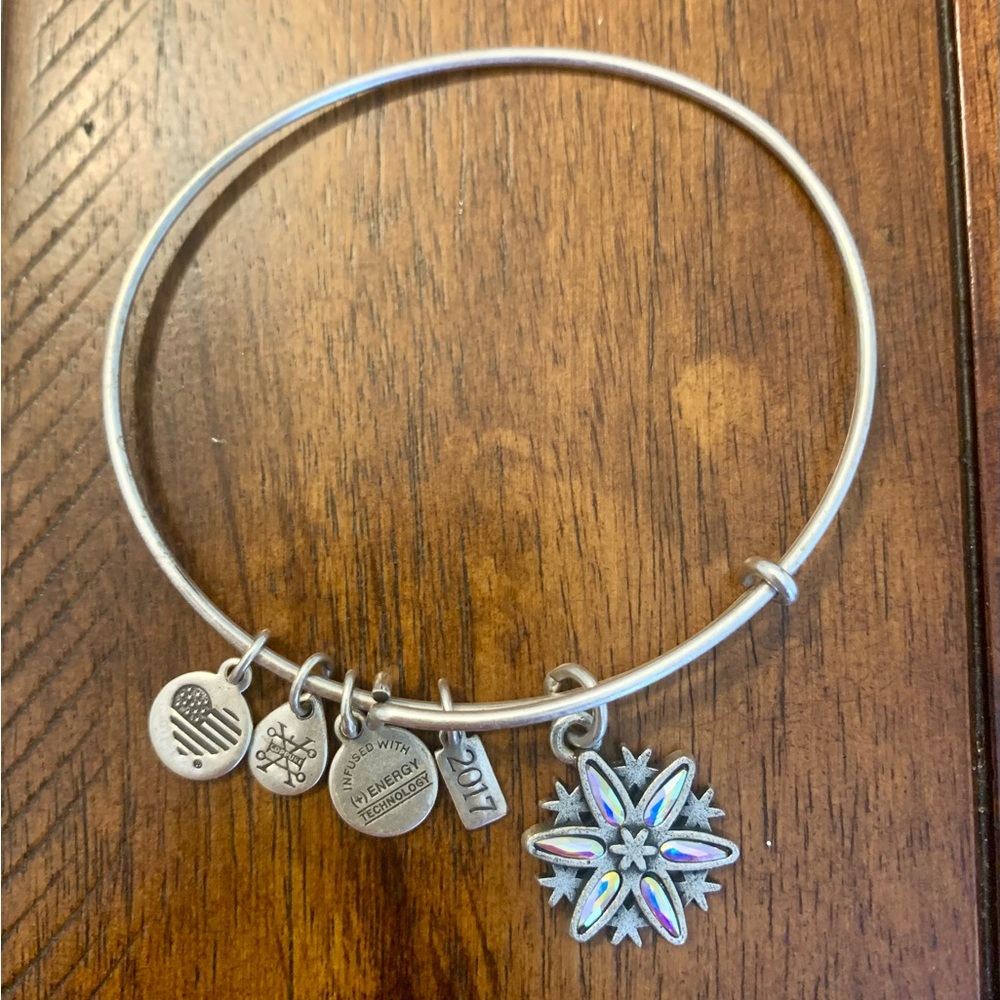 Alex and Ani Snowflake Bracelet